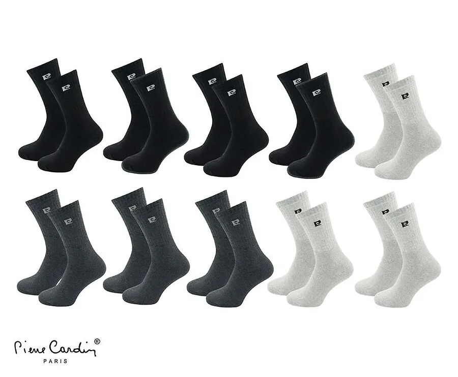 10-Pack Pierre Cardin Sportsokken - Verkrijgbaar In Diverse Kleuren!