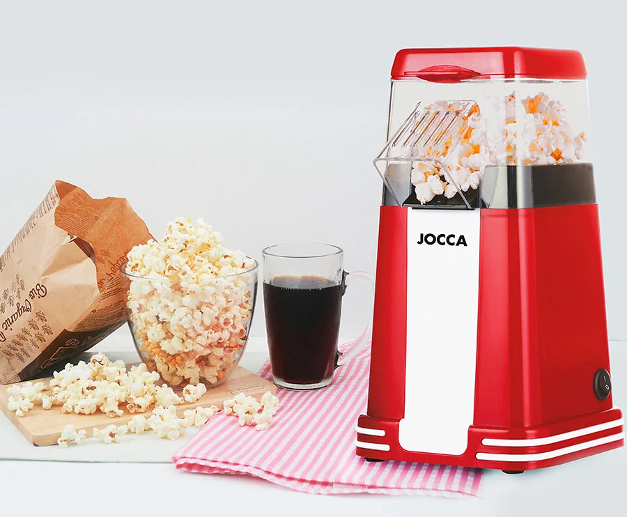 Jocca Popcorn Maker - Maak Je Eigen Popcorn Voor Een Knusse TV Avond!
