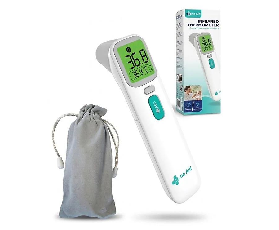 Contactloze Thermometer 2-in-1 Oor en Voorhoofd