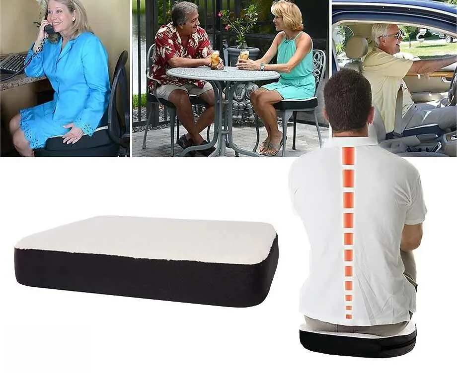 Dualuxe Zitkussen Met Gel - Voor Een Comfortabele En Correcte Zithouding!