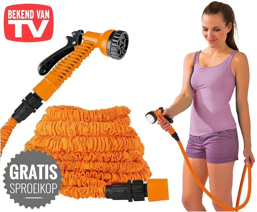 Garden Hose Zelf-Groeiende Tuinslang - Met GRATIS Sproeikop!