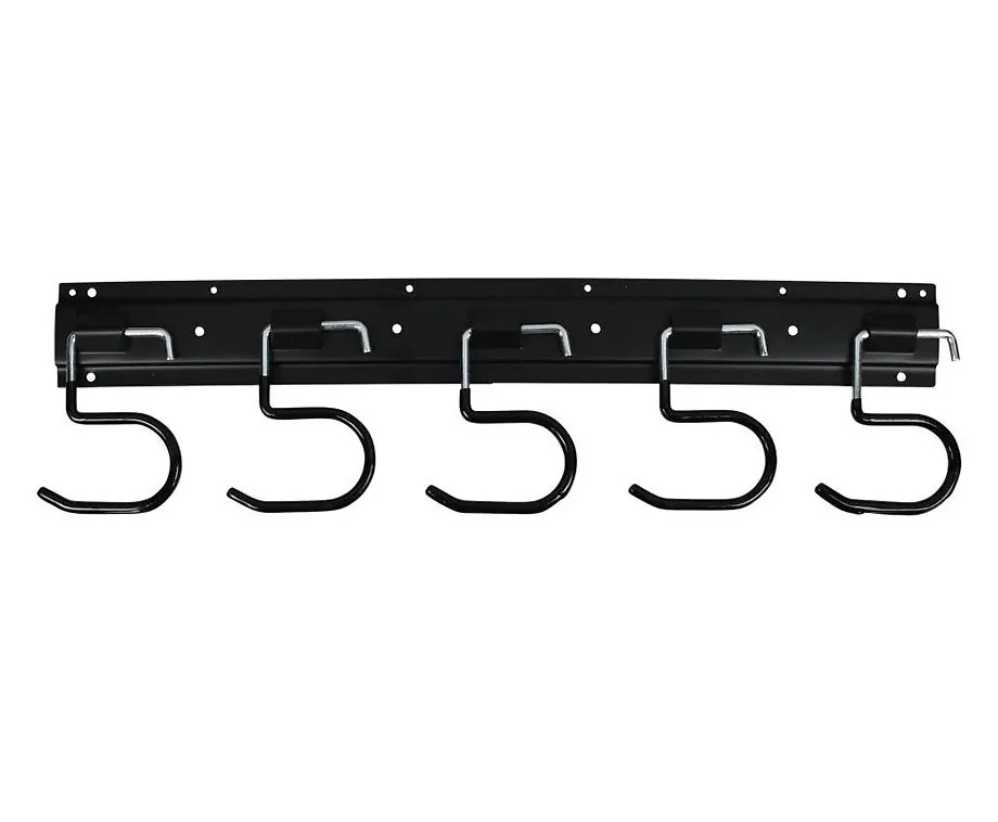 Gereedschapshaken op Rail 43 cm met 5 Haken