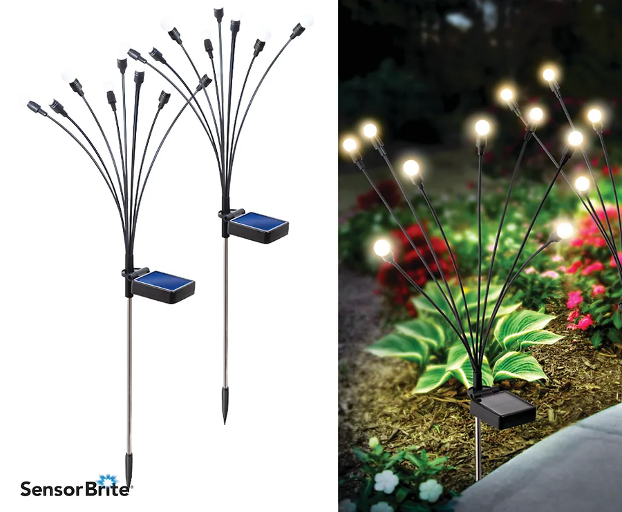 Sensor Brite Solar Firefly Lights - Vandaag 1+1 GRATIS!
