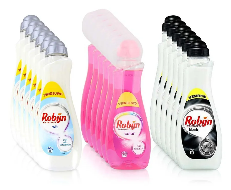 MEGA VOORDEELPACK Robijn Wasmiddel - Keuze Uit 3 Soorten!