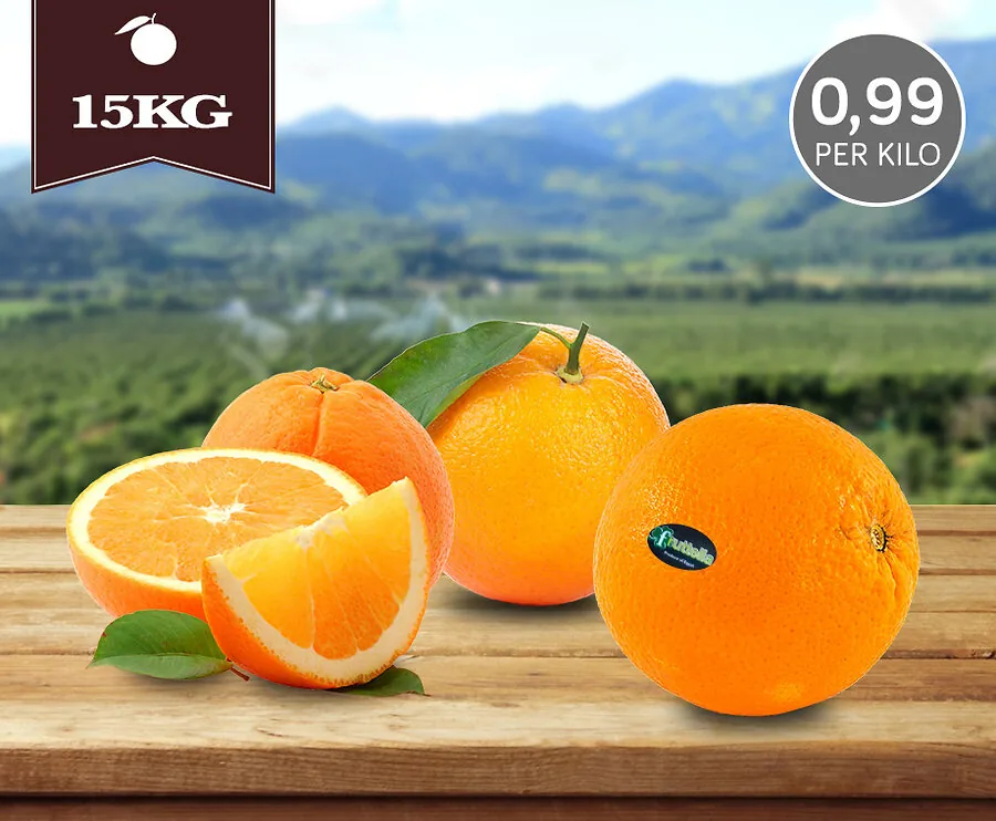 15KG Perssinaasappels - Heerlijk Voor Een Vers Glas Vitamine C!