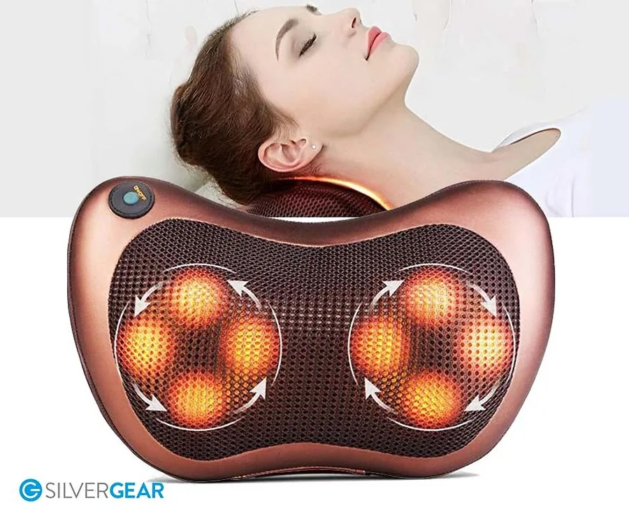 Nek En Rug Massagekussen - Voor Thuis En In De Auto!