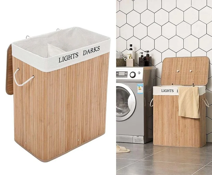 Bamboe Wassoorteerder - 100 Liter Inhoud!