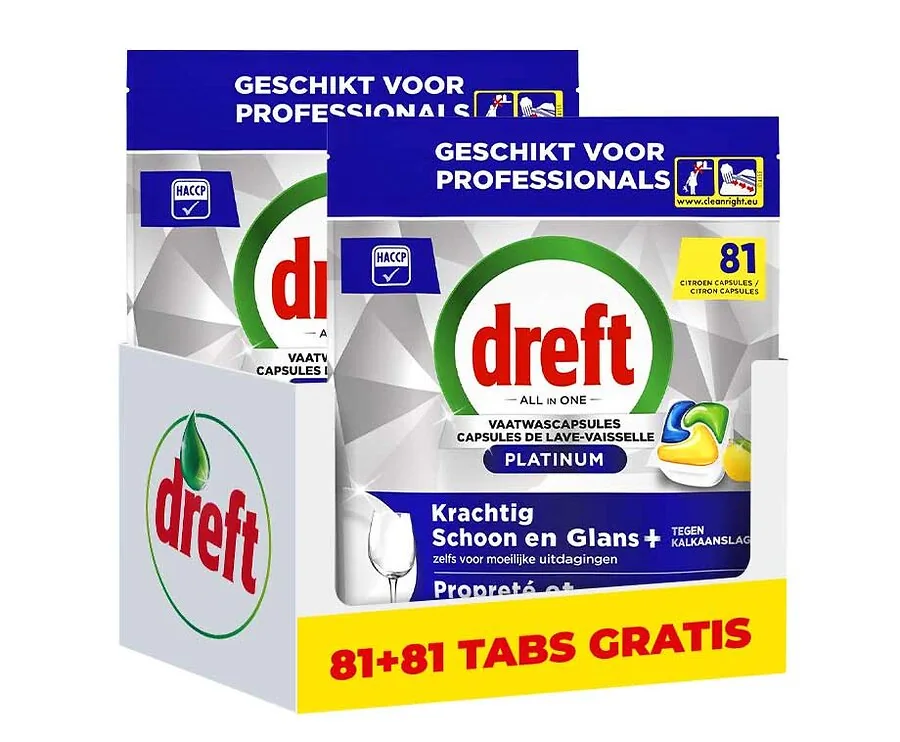 Dreft Vaatwastabs Platinum All-In-One