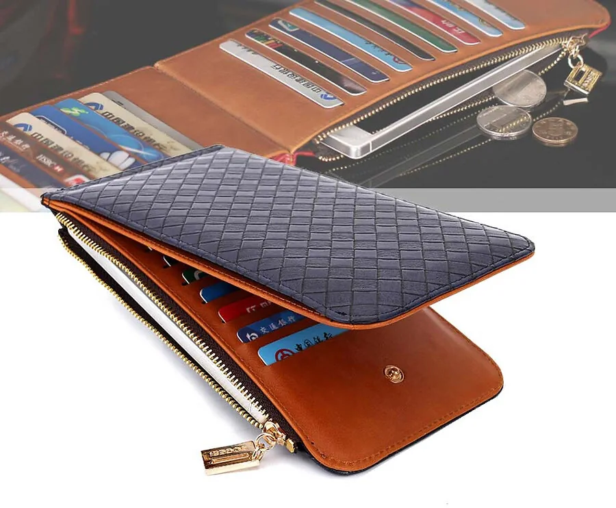 Stijlvolle Smartphone Wallet - Verkrijgbaar In 4 Kleuren!