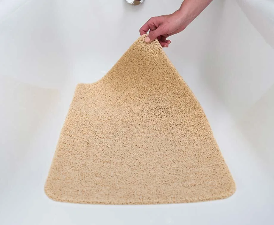 Antislip Badmat Beige Waterdoorlatend 40x60 cm