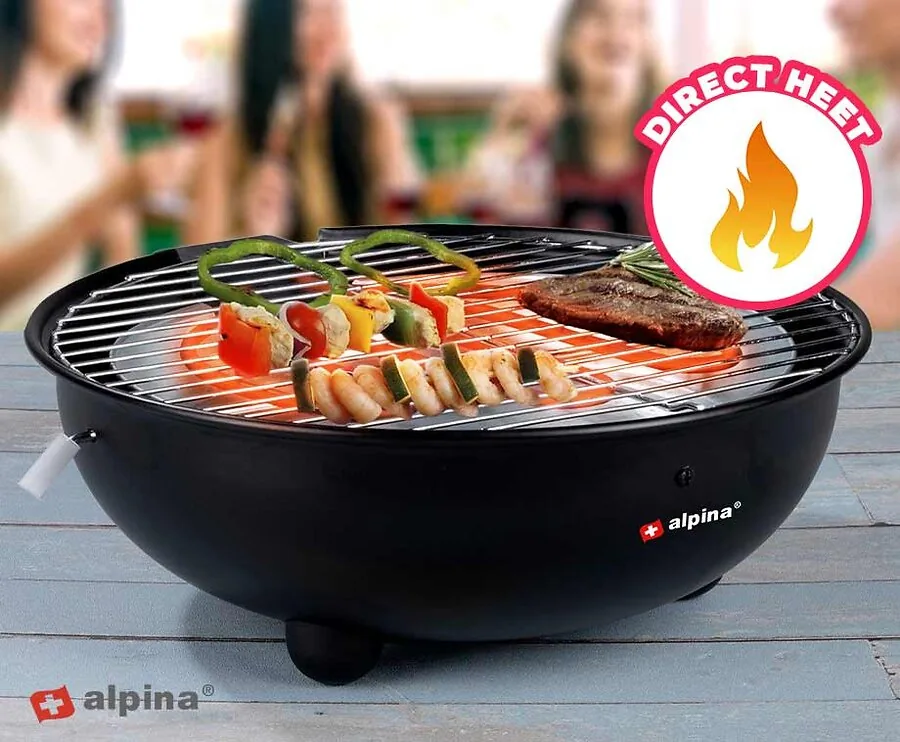 Elektrische Tafelbarbecue - BBQ Aan En Gaan!