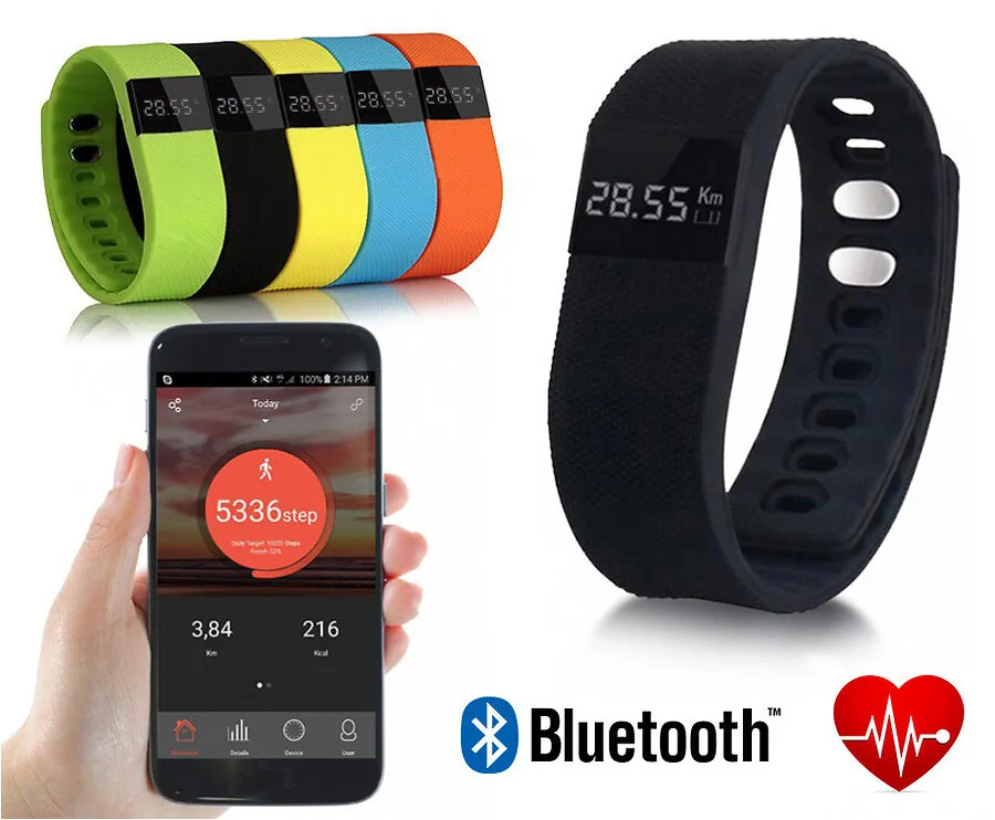 Activity Tracker Smartwatch - Met Ingebouwde Hartslagmeter!