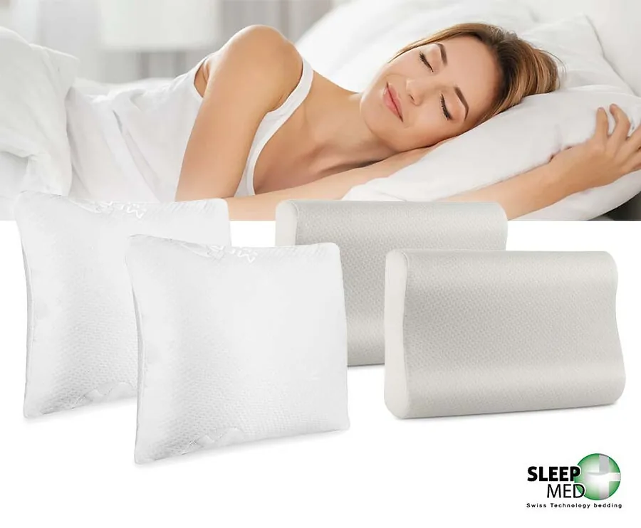 Memory Foam Kussen Klassiek Of Neksteun - Vandaag 1+1 GRATIS!