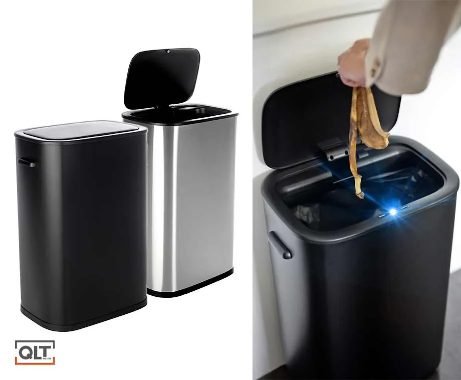 Prullenbak 55 Liter met Sensor of Drukdeksel