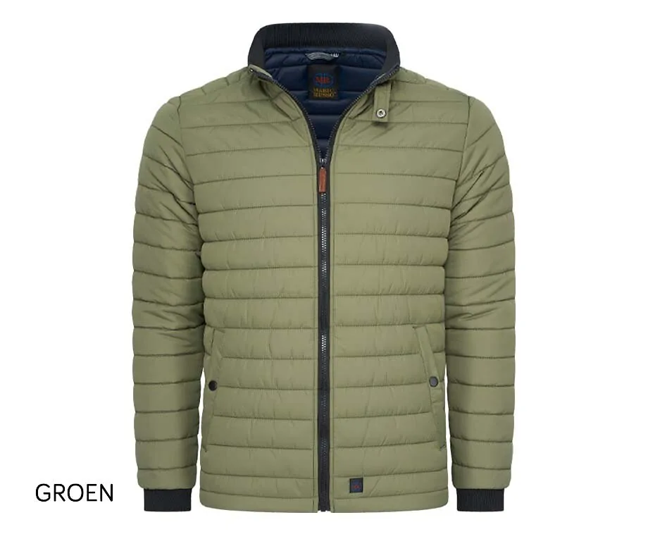 Mario Russo Wave Jacket Heren Groen XXL