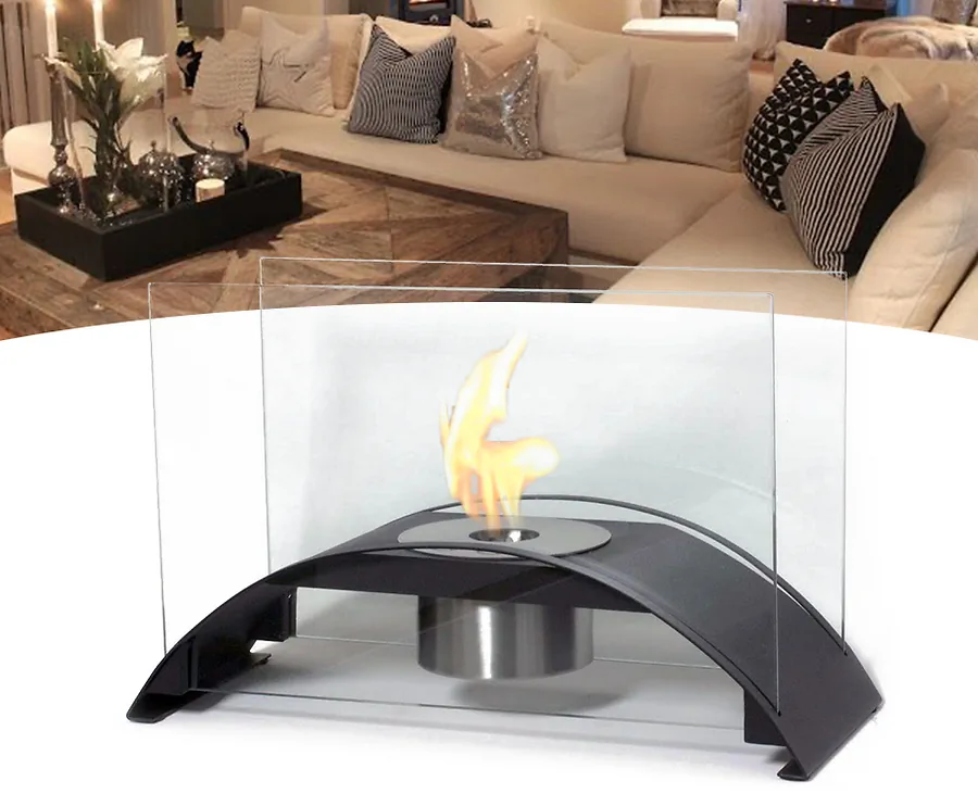 Tafel Sfeerhaard Met Ethanol Brander - De Ultieme Sfeermaker Voor Binnen En Buiten!
