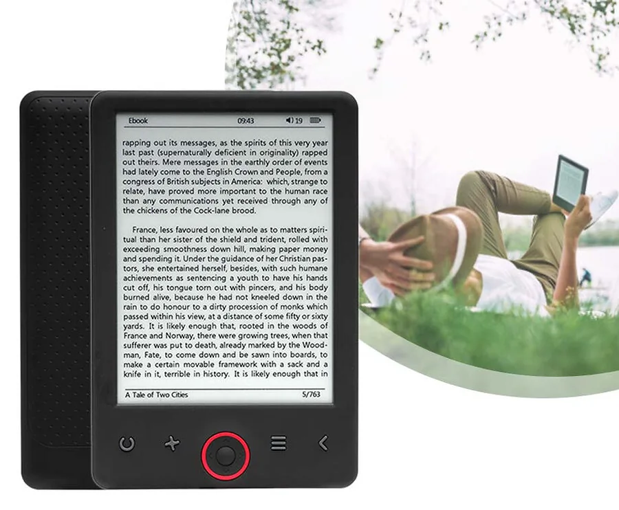 Denver E-Reader - Eindeloos Boeken Lezen Op Één Lichtgewicht Apparaat!