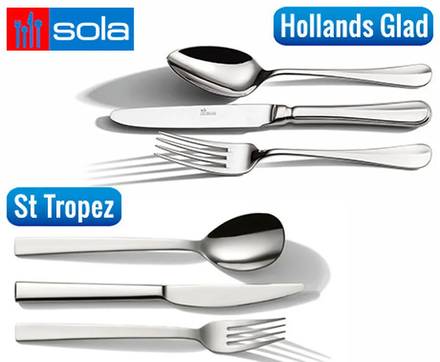 70-Delige Luxe Sola Bestekset - Keuze Uit 2 Trendy Sets!