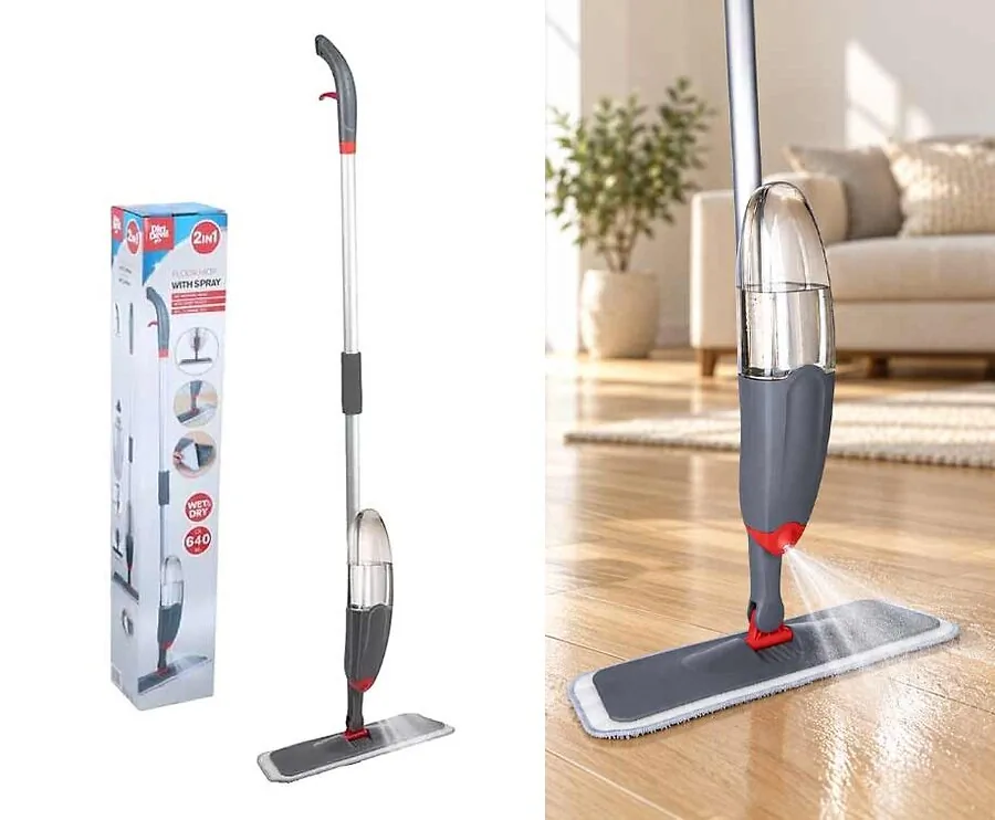 Dirt Devil Vloermop Met Sprayfunctie 