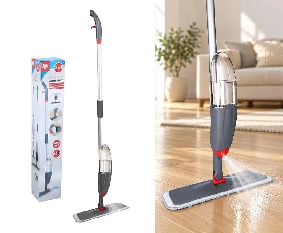 Dirt Devil Vloermop Met Sprayfunctie 