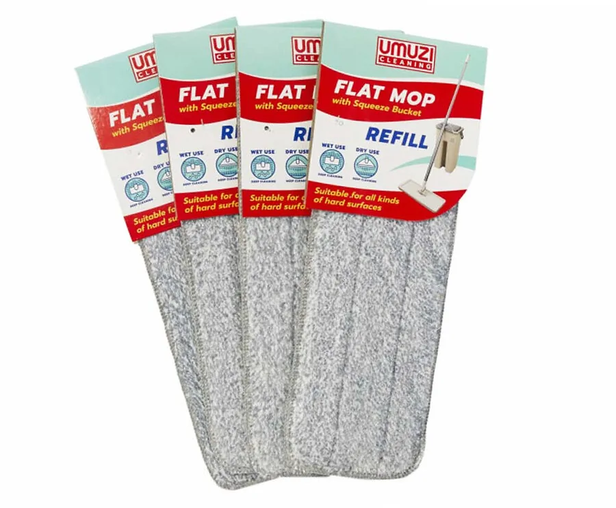 Set Van 4 Losse Mops Voor Flat Mop - Voordeelbundel!