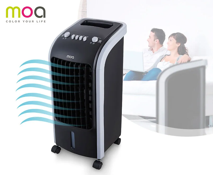 Moa Black Edition Aircooler 5L - Onmisbaar Bij Warme Dagen!