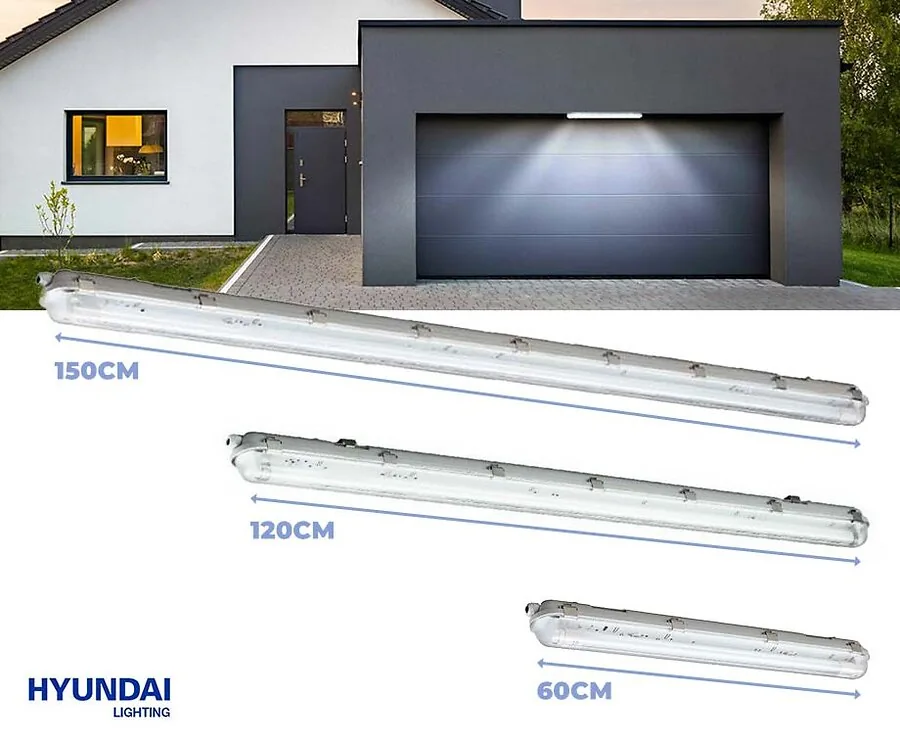Hyundai Waterdichte LED TL Buis 60/120/150 cm - Bespaar Energie!