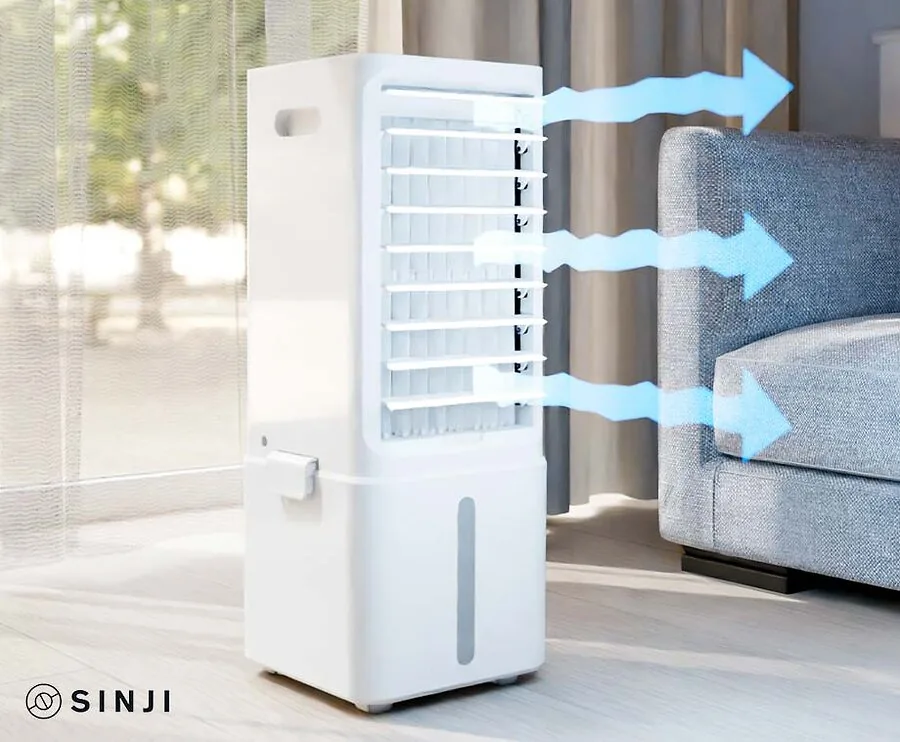 Luxe Sinji Air Cooler 11 Liter - Luxe Uitvoering Met LCD Scherm!