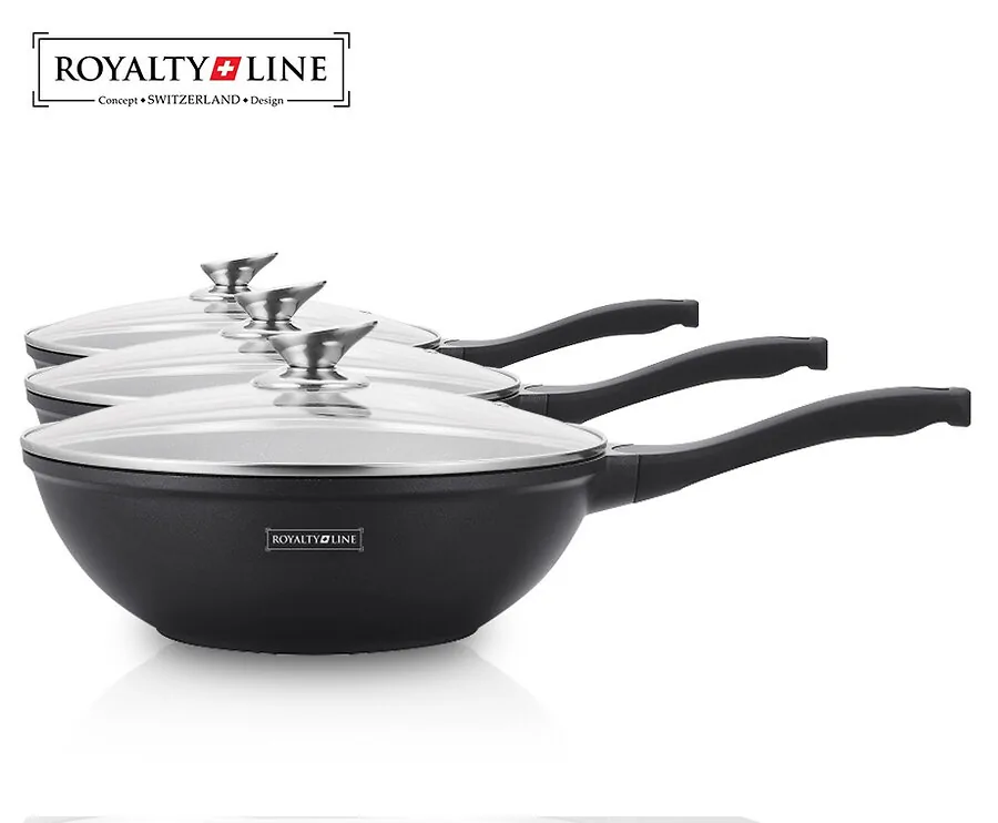 Royalty Line Luxe Marble Wokpan - Verkrijgbaar In 3 Maten!