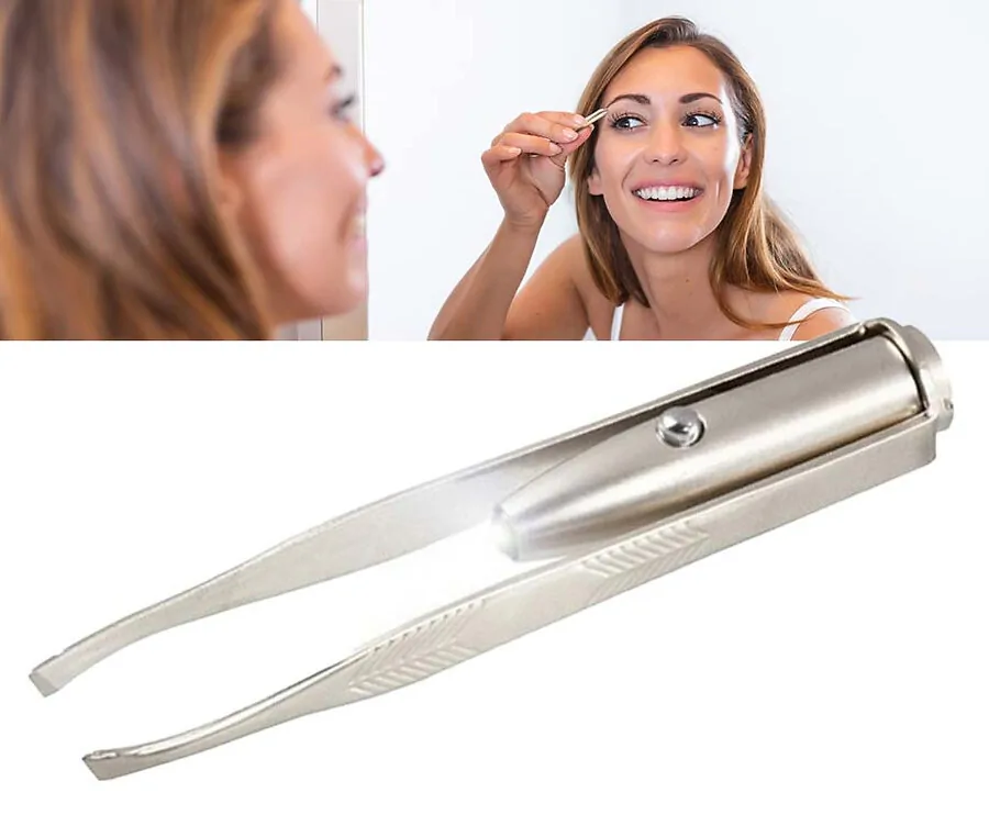 Pincet Met LED-Lampje - Snel En Effectief Epileren!