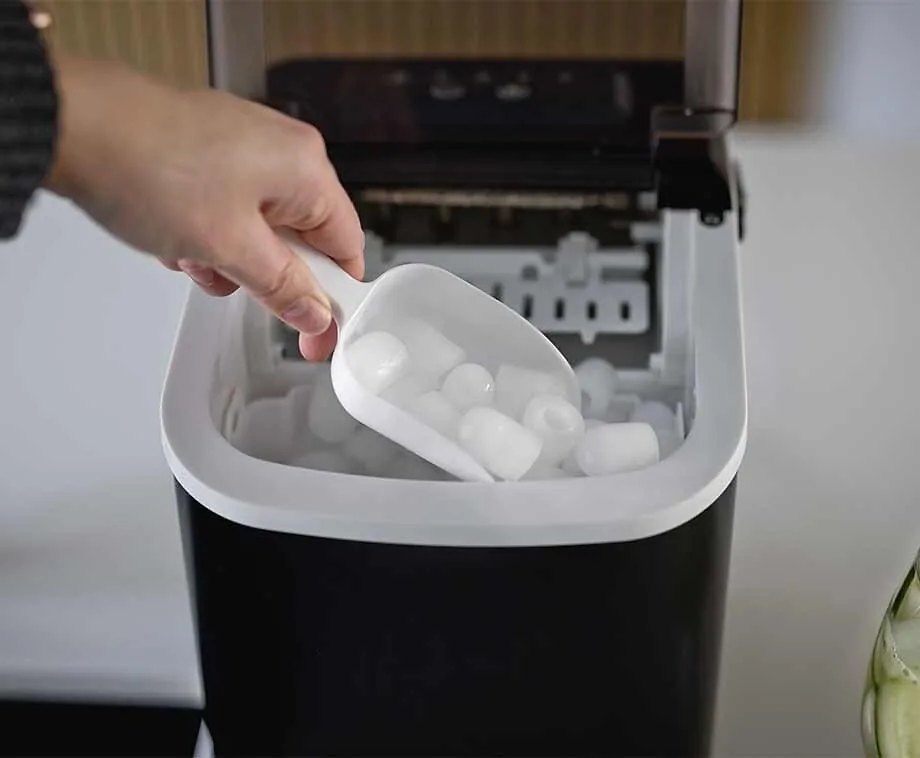 IJsblokjesmachine 1,1 Liter met Zelfreinigingsfunctie