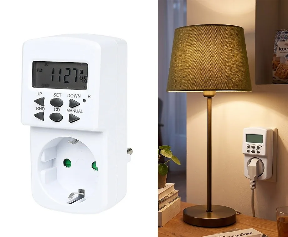 Tijdschakelaar Digitaal voor Binnen 230V