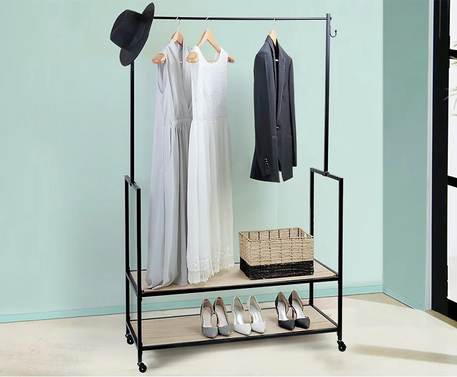 Lifa Living Kledingrek Montpellier - Voor Kleding En Schoenen!