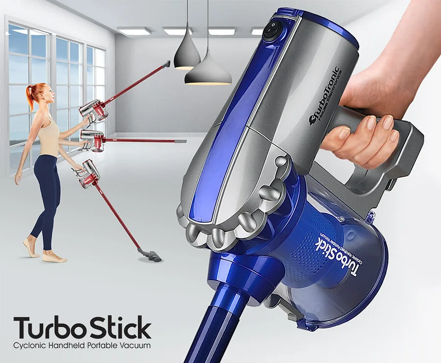 Turbo Stick Cycloon Handstofzuiger - Krachtig En Licht In Gebruik!
