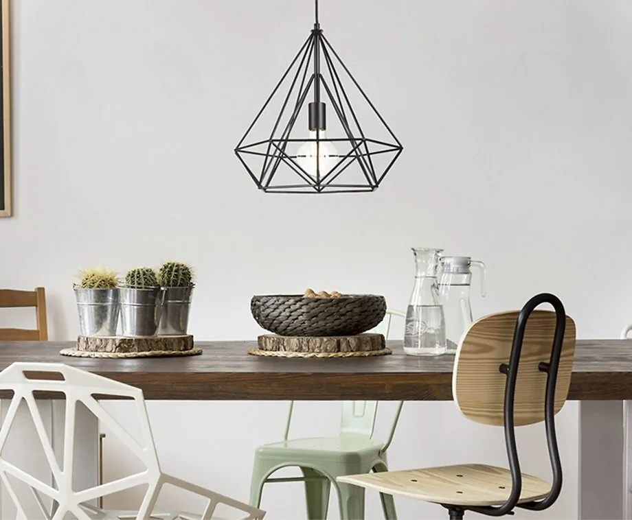 Lifa Living Uppsala Industriële Hanglamp Zwart - Met Robuust Gelakt Metalen Frame!