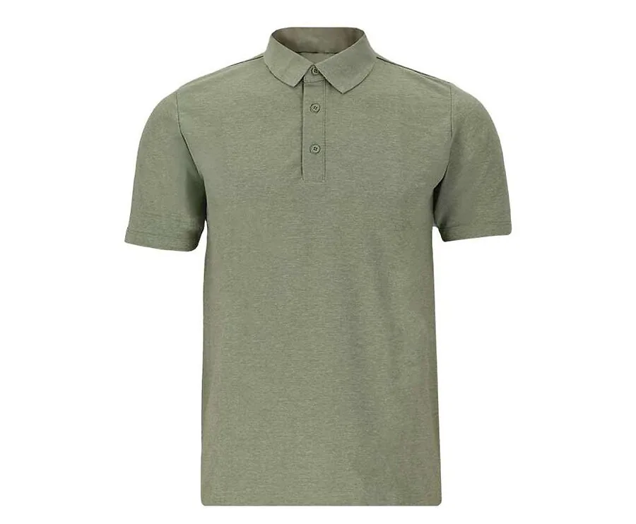 Heren Polo van Bamboe Viscose Groen XXXL