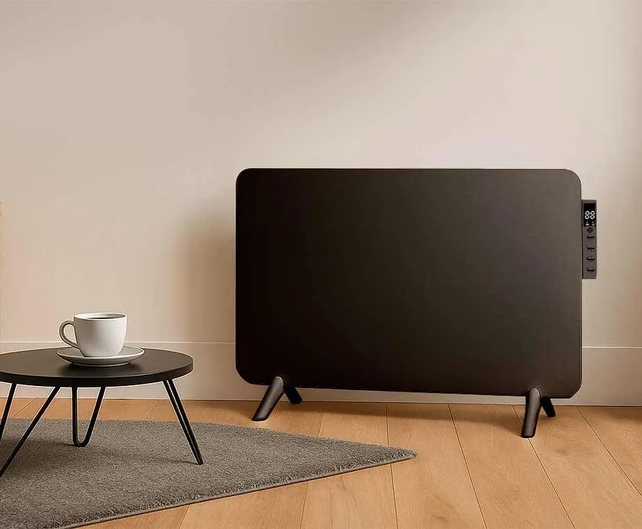 SEVVA® Slimme Infrarood Paneelverwarming 450W Zwart - Voordelig Lokaal Verwarmen!