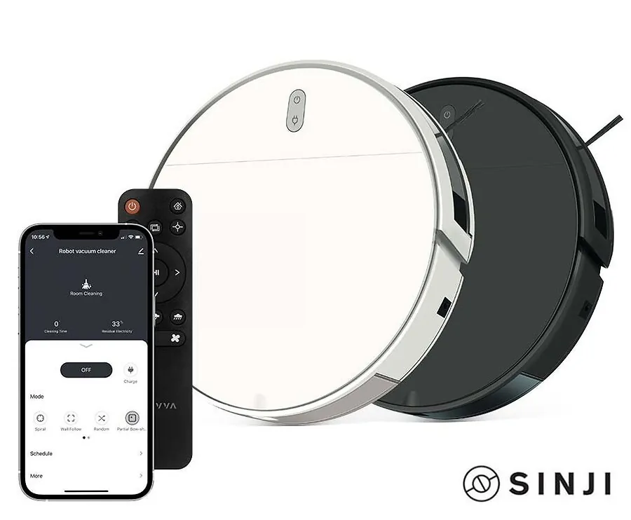 Sinji Slimme Robotstofzuiger - Automatisch Hulp Bij Het Huishouden!