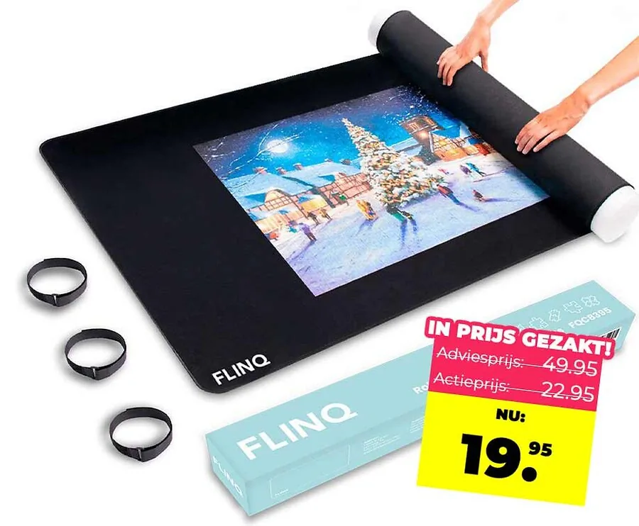 Oprolbare Puzzelmat - Berg Je Puzzel Snel Op!