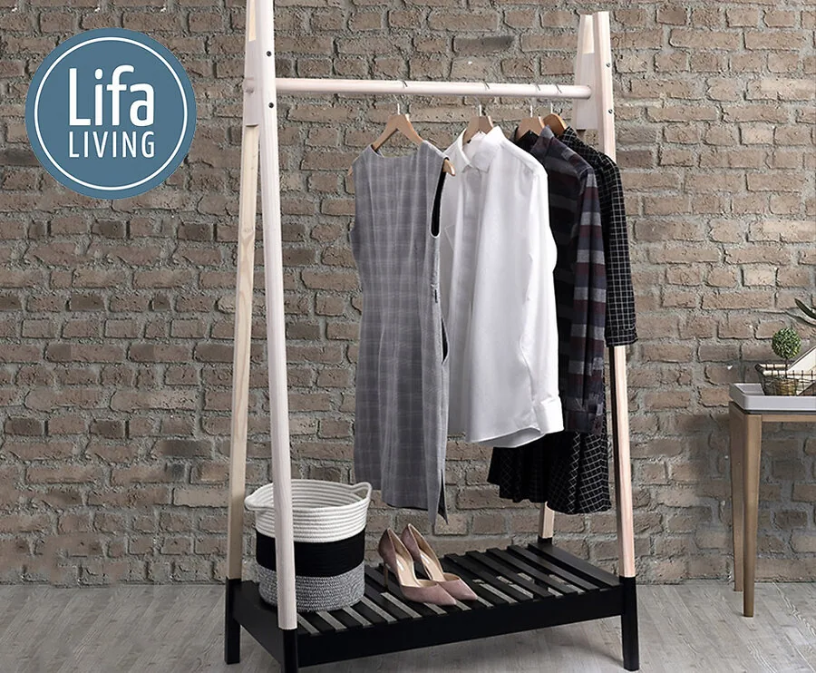 Lifa Living Kledingrek - Voor In De Slaapkamer Of Als Kapstok!