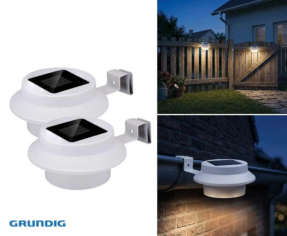 Dakgootlamp Solar - Vandaag 1+1 GRATIS!