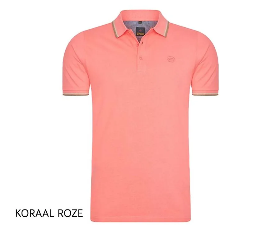Mario Russo Polo-Koraal Roze-L