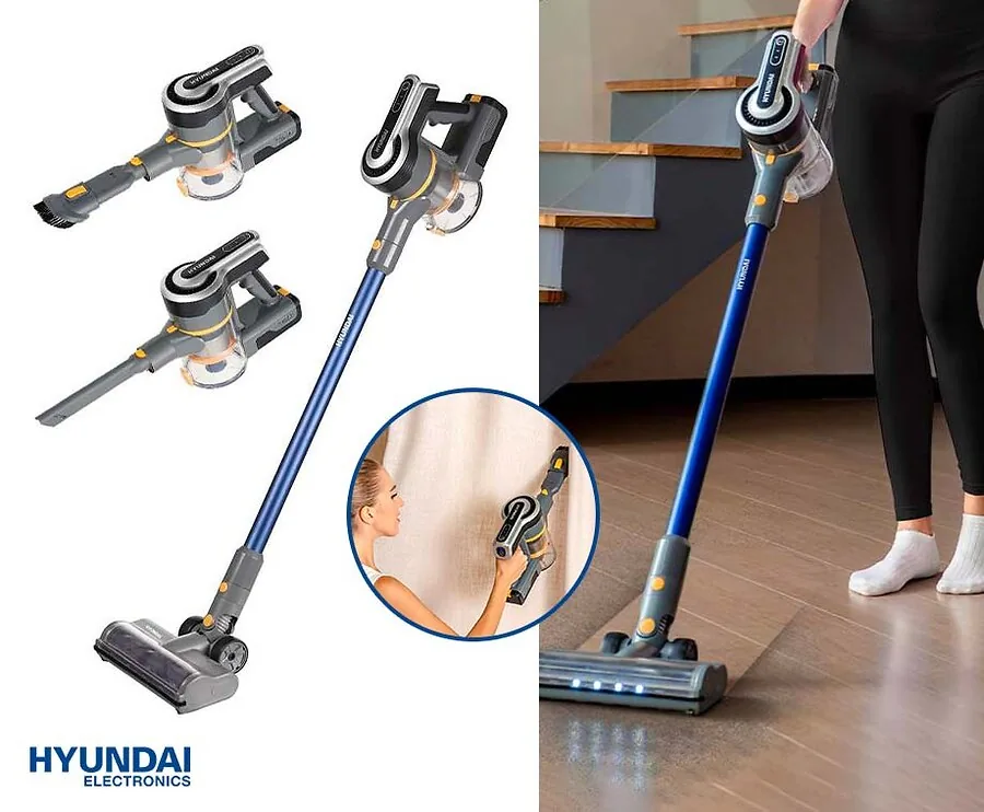 Hyundai Electronics Draadloze Aqua Turbo - Stofzuiger En Dweil In-1!