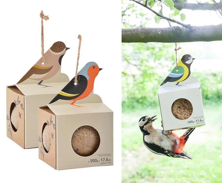 Reuzen Vetbol In Houder 500 gr - Vandaag 1+1 GRATIS!