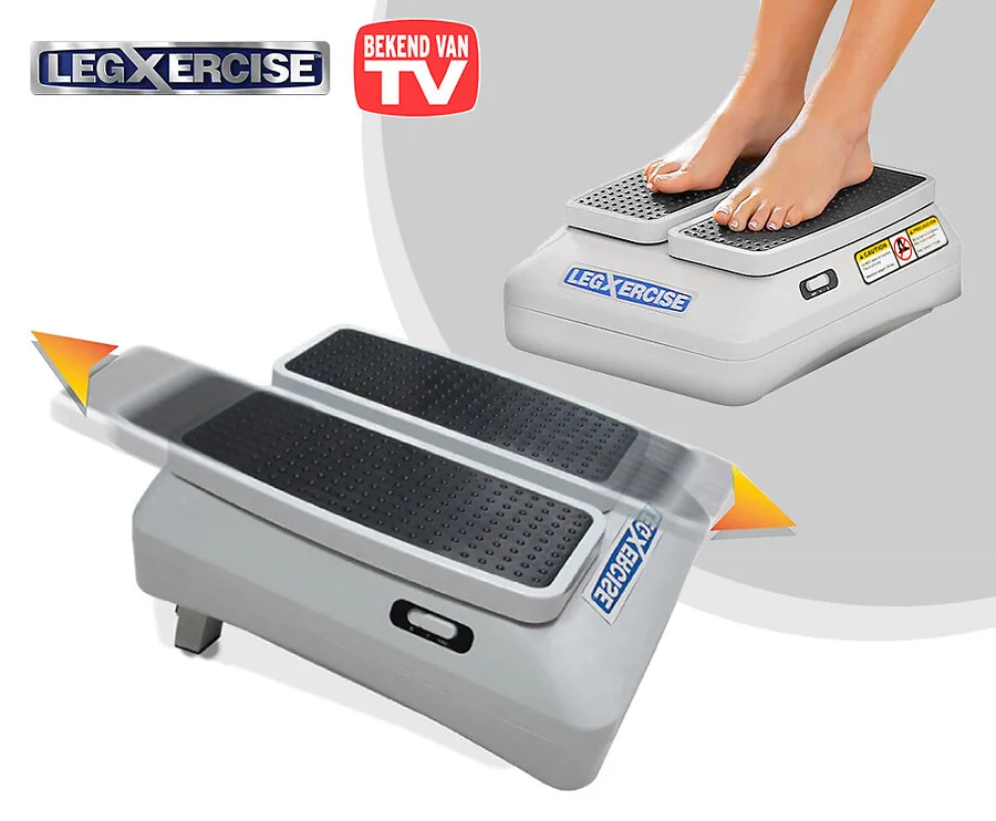 Legxercise Pro Cardioapparaat - Beweegt De Benen Automatisch, Effectief Tegen Allerlei Klachten!