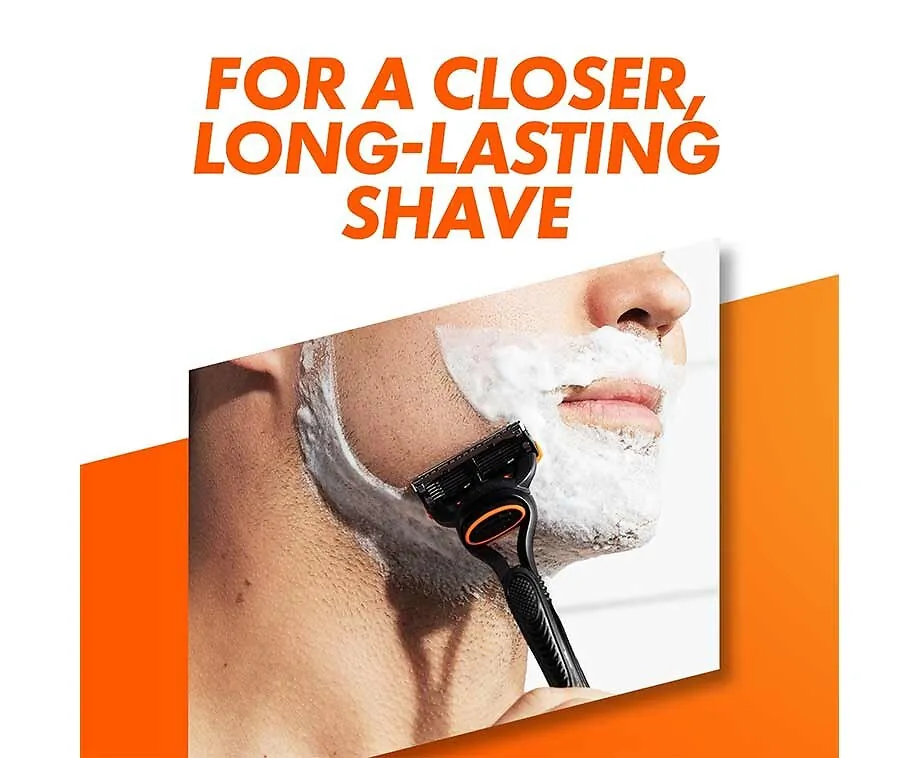 Gillette Fusion5 Scheermesjes - 5-Pack Met Houder!