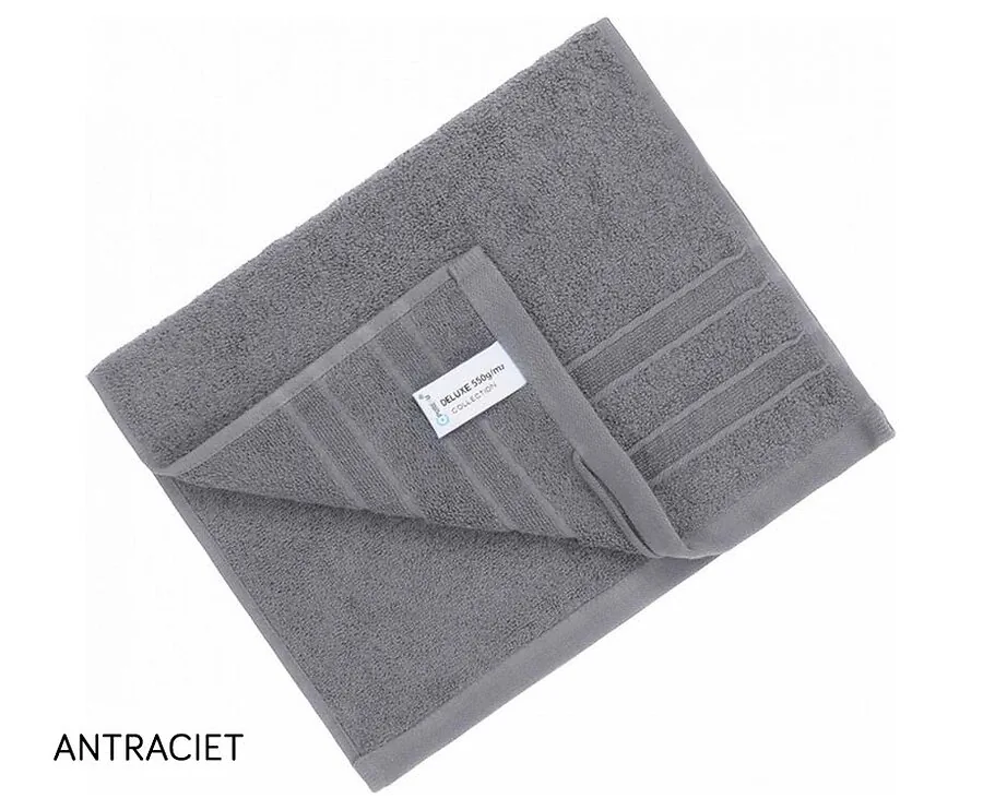 Pure4u Hotel Deluxe Badgoed-Antraciet-3x handdoeken (70x140)