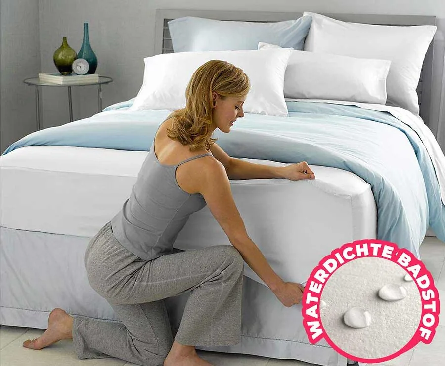 Snug-Fit Waterdichte Molton Matrasbeschermer - 140 x 200 cm