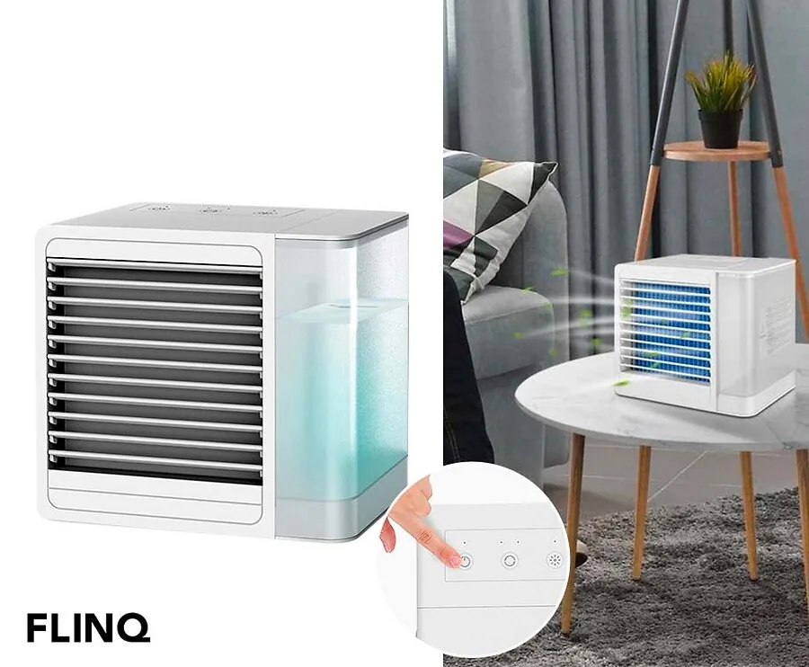 UITVERKOOP: FlinQ Mini Aircooler - Met LED Verlichting!