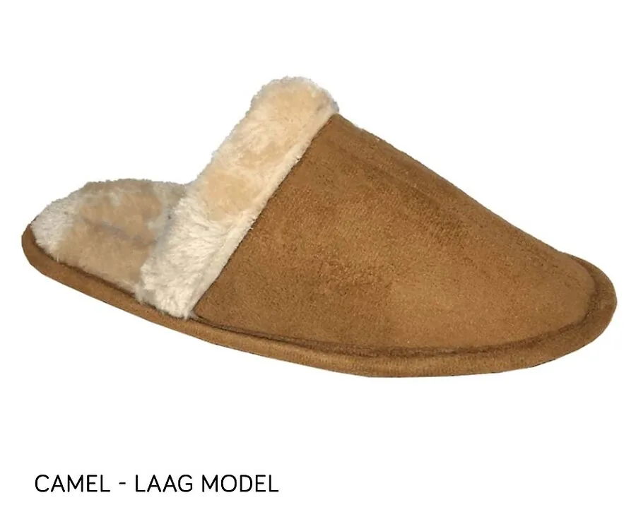 Gevoerde Sloffen-Camel - laag model-40